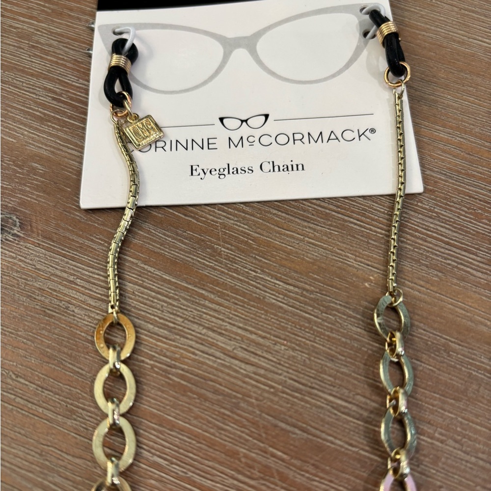 Gold Eyeglass Chain
